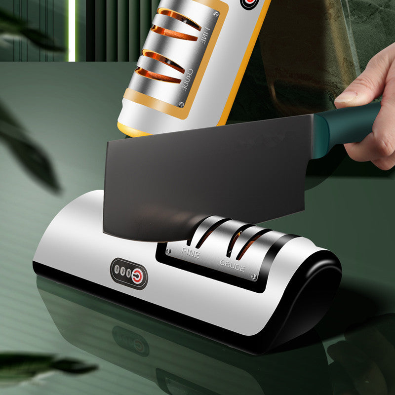 Qreatify™ Automatic USB Rechargeable Electric Knife Sharpener