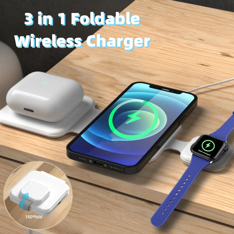 Qreatify™ 3 in 1 Magnetic Charger